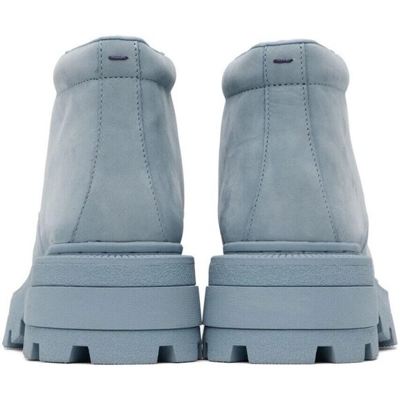 Eytys Tribeca Lace-Up Boots 36 US 6 Womens Sky Blue - Picture 15 of 16